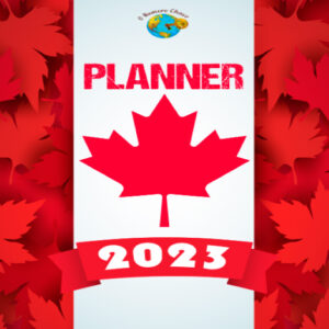 Planner Canadá Ano Pessoal